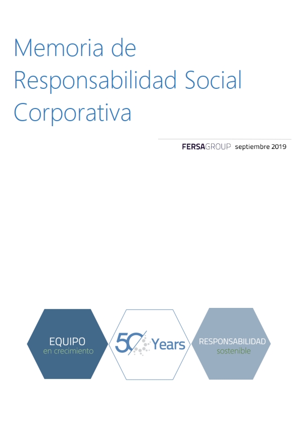 Memoria Responsabilidad Social 2018