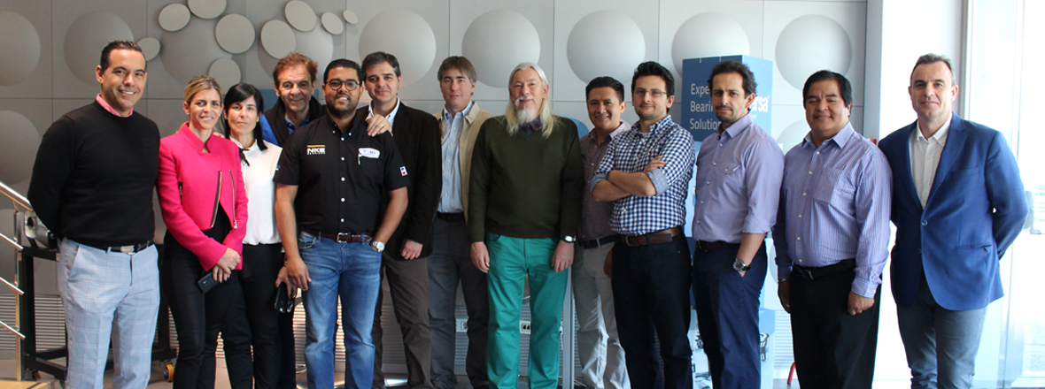 Clients from Argentina, Colombia, Ecuador, Chile, the Dominican Republic and Bolivia visit the group's headquarters in Spain and Austria. 